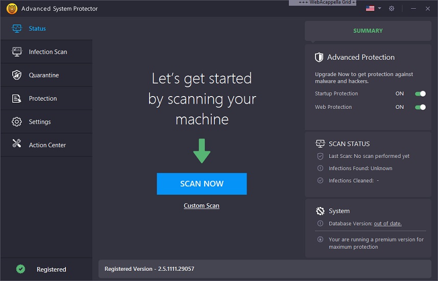Advanced System Protector 2.5.1111.29009 + ключ активации 2023 торрент