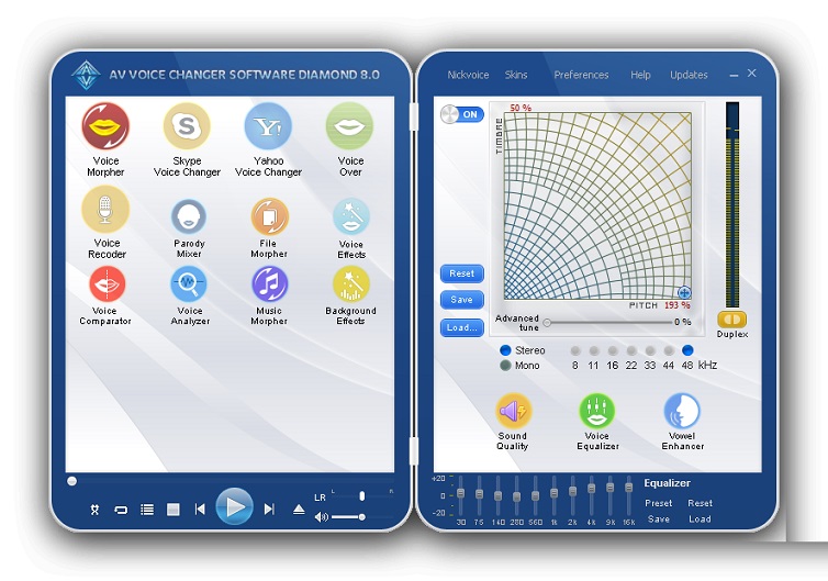 AV Voice Changer Diamond 8.0.24 крякнутый 2025