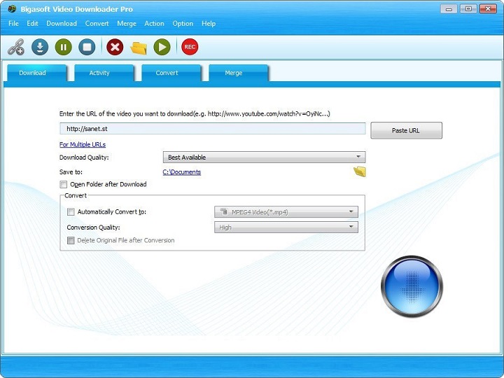 Bigasoft Video Downloader Pro 3.25.5.8463 + активация и key 2023 торрент