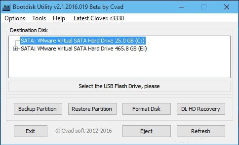 Bootdisk Utility 2.1.2022.030b 2025