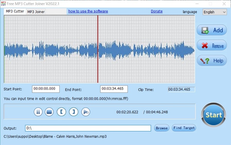 Free MP3 Cutter Joiner v2022.2 2023 торрент