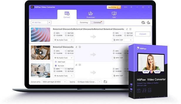 HitPaw Video Converter крякнутый 2025