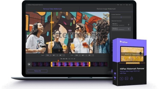 HitPaw Watermark Remover 2.3.0.8 крякнутый 2025