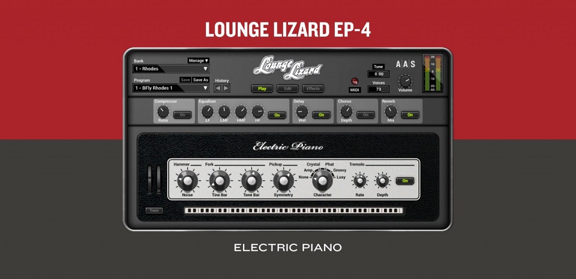 Lounge Lizard EP 4.4.4 + serial number 2023 торрент