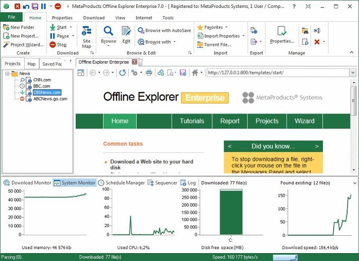 MetaProducts Offline Explorer Enterprise 8.4.0.4960 2023 торрент