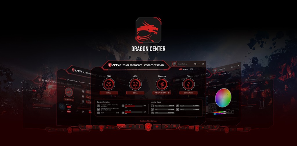 MSI Dragon Center 2.0.126.0 2023 торрент