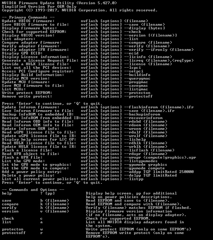 NVIDIA NVFlash 5.814.0 2025