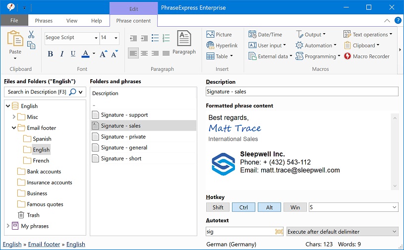 PhraseExpress 16.1.7 2023 торрент