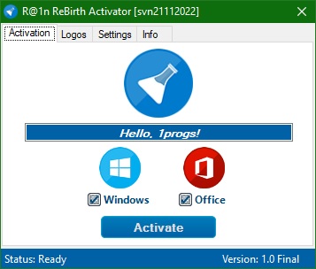 R@1n ReBirth Activator 1.10 2026