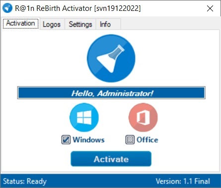 R@1n ReBirth Activator 1.8 2025