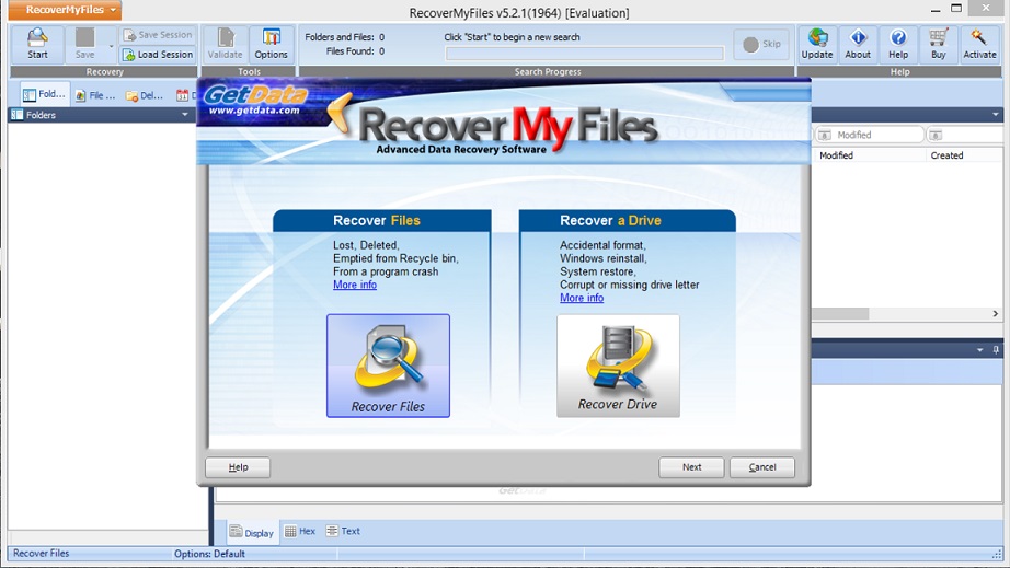 Recover My Files 5.2.1.1964 с ключом 2025