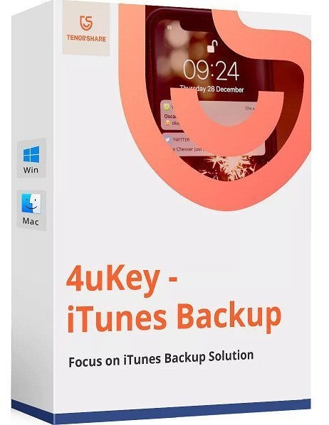Tenorshare 4uKey iTunes Backup 5.2.28.3 с ключом 2025