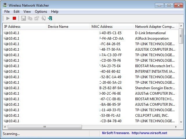 Wireless Network Watcher 2.30 на русском 2025