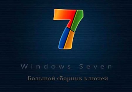 Большой сборник ключей установки и активации Windows 7 2025