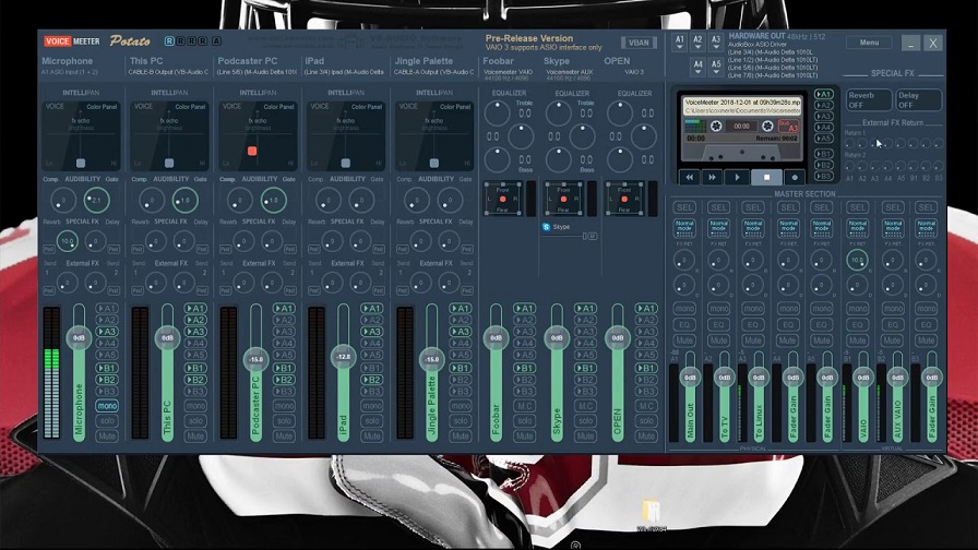 Voicemeeter Potato 3.0.2.8 крякнутый + key 2025