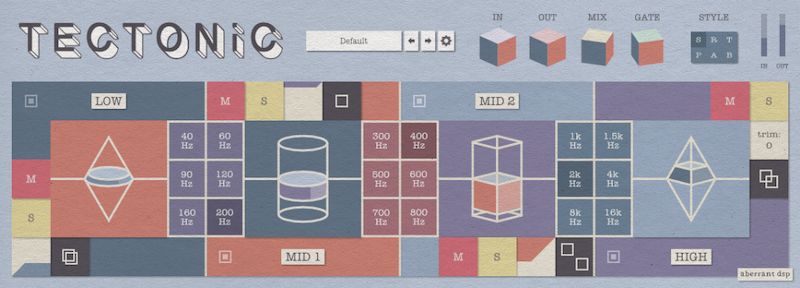 Aberrant DSP Tectonic 1.0 для macOS