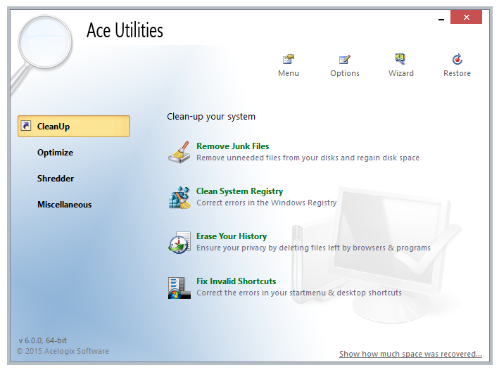 Ace Utilities 6.7.0.303 для x64 на русском + Репак