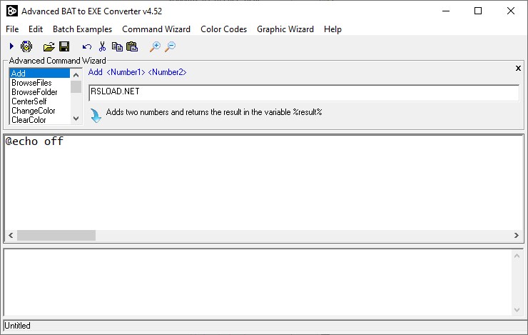 Продвинутый конвертер BAT в EXE версии 4.52