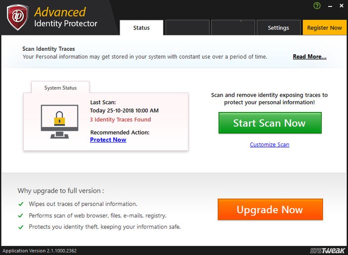 Advanced Identity Protector 2.2.1000.3000