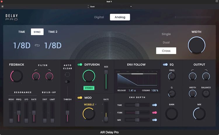 AIR Delay Pro версия 1.0.0