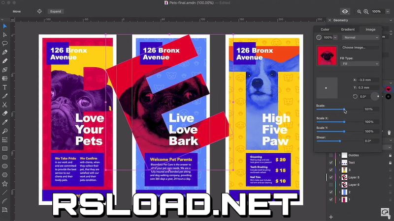 Amadine версия 1.5.0 для macOS