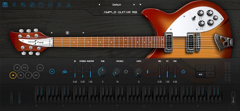 Ample Sound Ample Guitar Rickenbacker версия 1.0.0