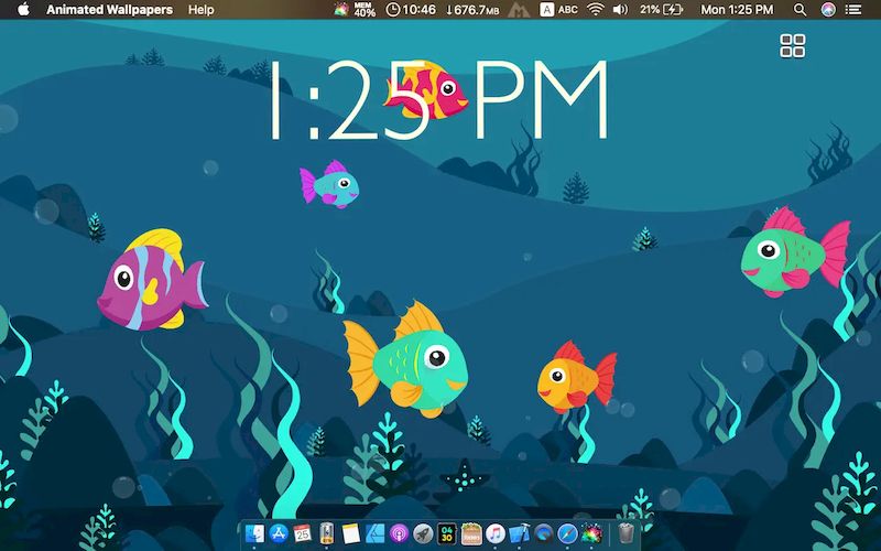 Анимированные обои версии 1.0.9