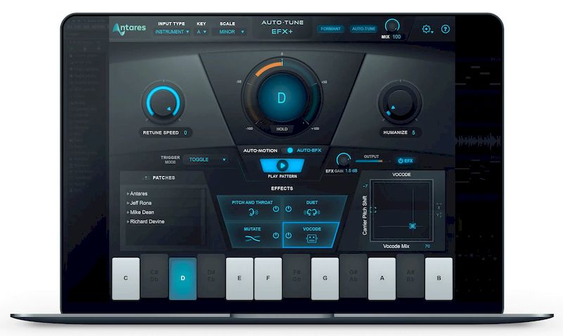 Antares Auto-Tune EFX+ версия 9.1.0