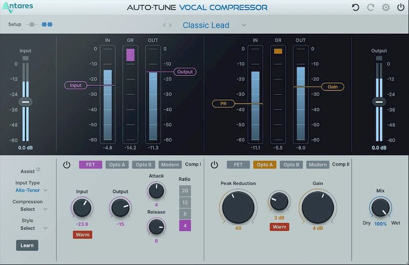 Antares Auto-Tune Вокальный Компрессор версии 1.0.0