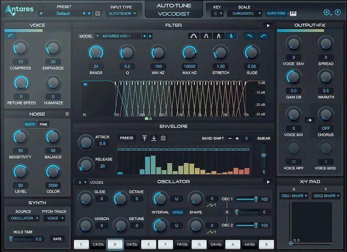 Antares Auto-Tune Vocodist версии 1.1.0