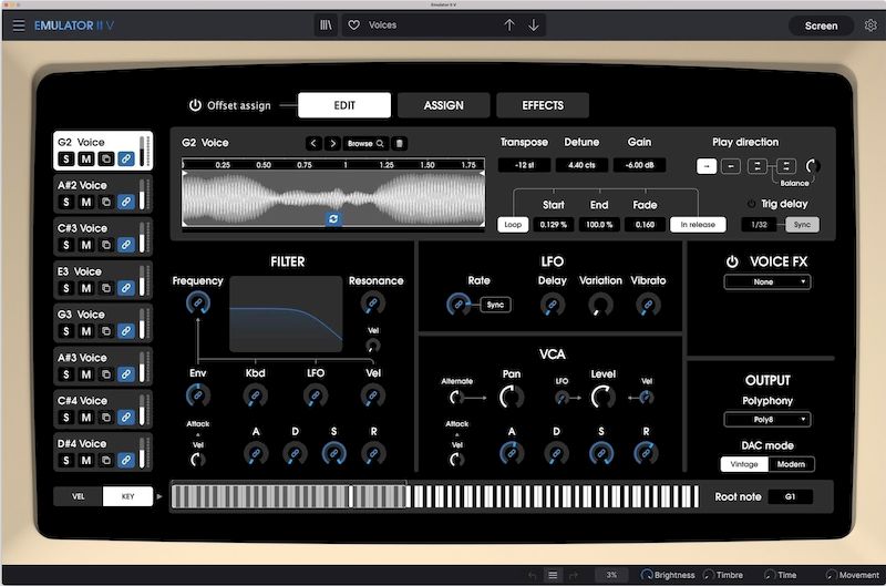 Arturia Emulator II V 1.4.1 для macOS и 1.4.1.2905 для Windows