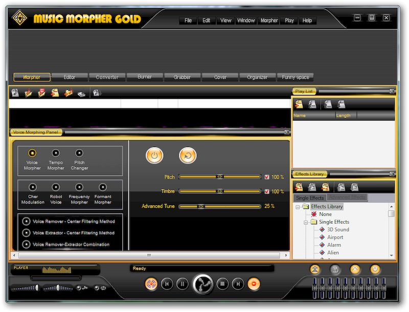 AV Music Morpher Gold версия 5.0.59