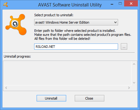 Avast Clear 24.12.9725 / Утилита удаления Avast!