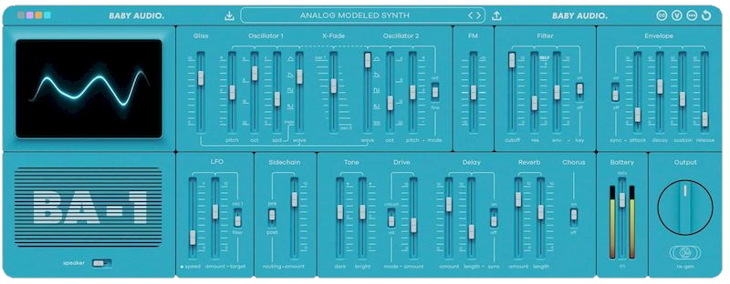 BABY Audio BA-1 версия 1.1.0 для macOS