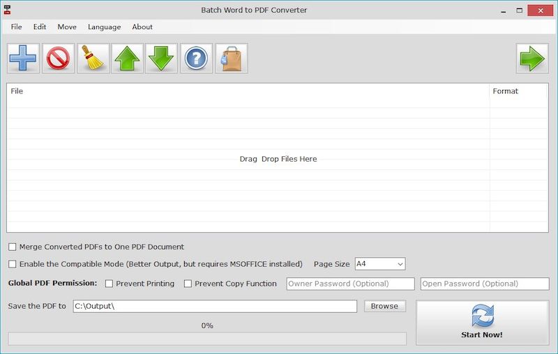 Batch PDF Converter Pro 1.8.2 для преобразования Word файлов