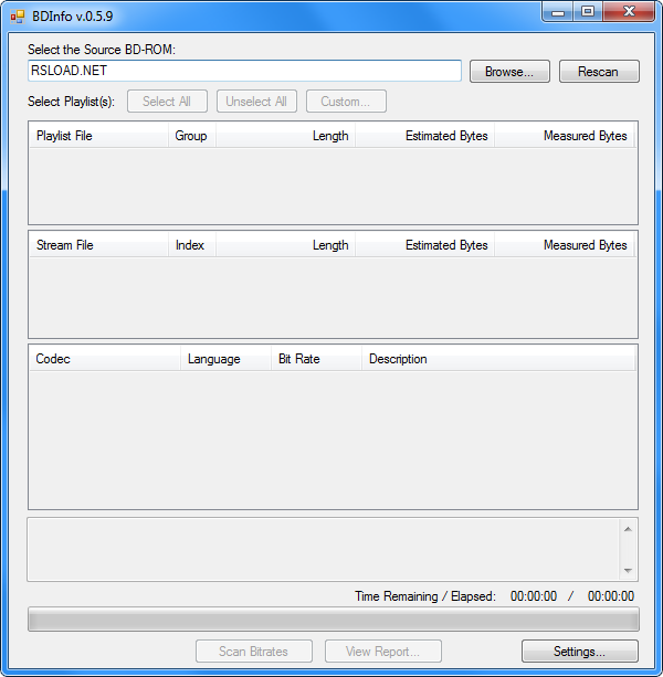 BDInfo версия 0.7.5.6 и 0.8.0.0 Бета