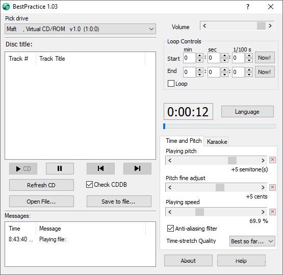 Рекомендованная практика 1.03.1