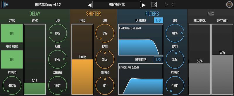 BLEASS Delay версия 1.4.2