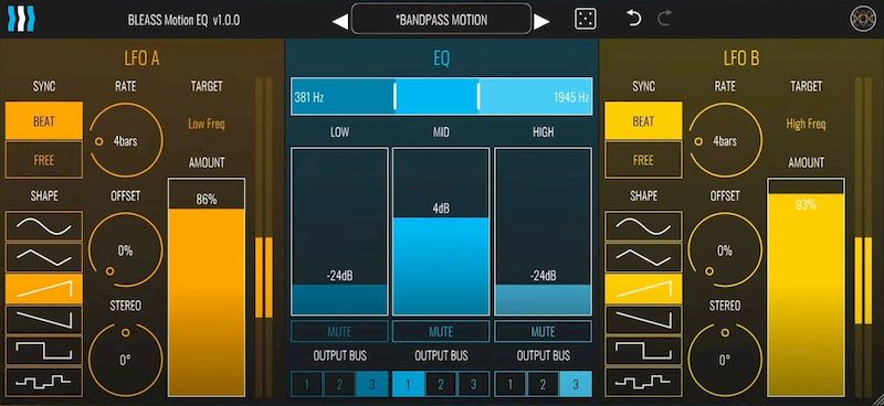BLEASS Motion EQ версия 1.1.1