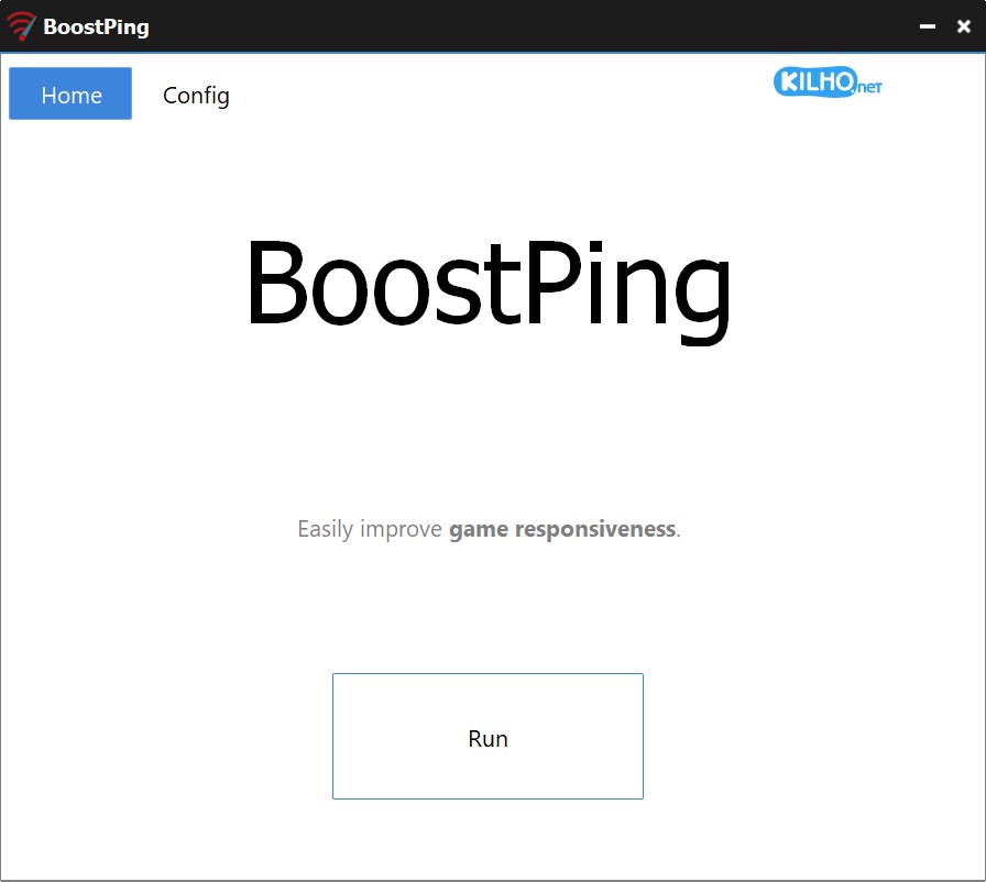 BoostPing 1.5.1 на русском языке