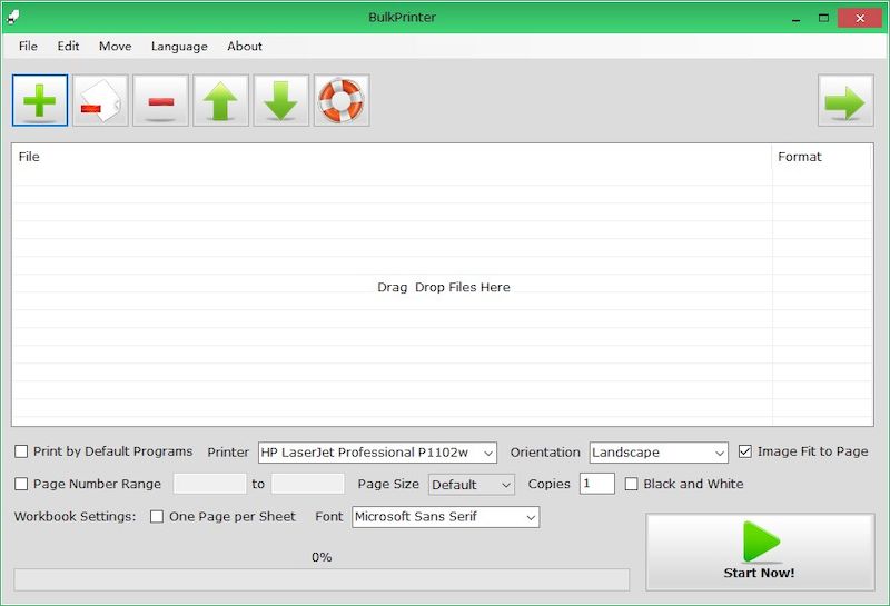 BulkPrinter версия 1.0