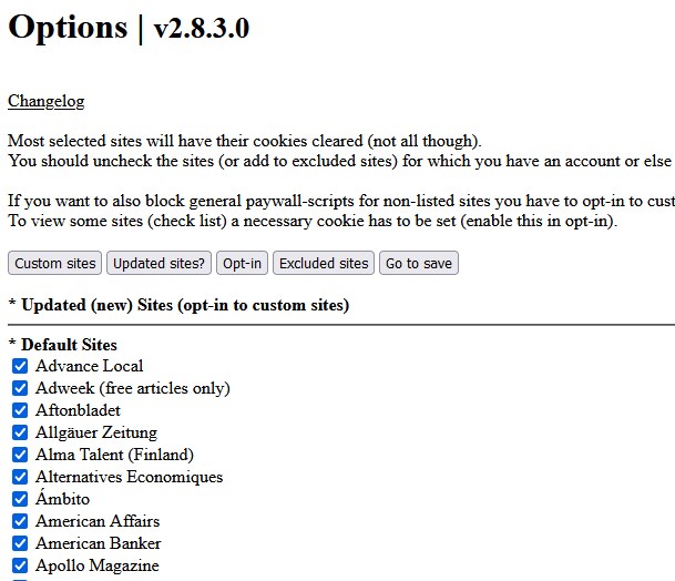 Clean 2.8.3.0: Обход платных стенок