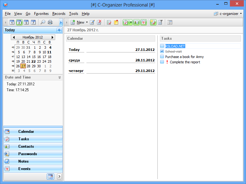 C-Organizer Pro 10.0 с репак