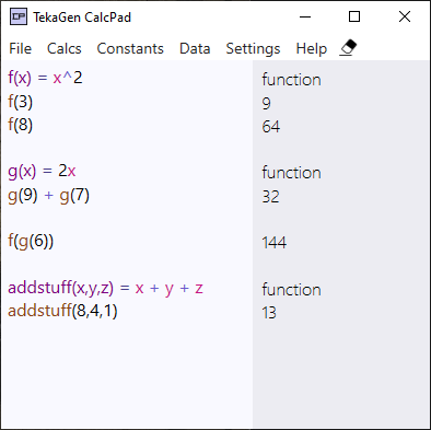 CalcPad версия 1.14