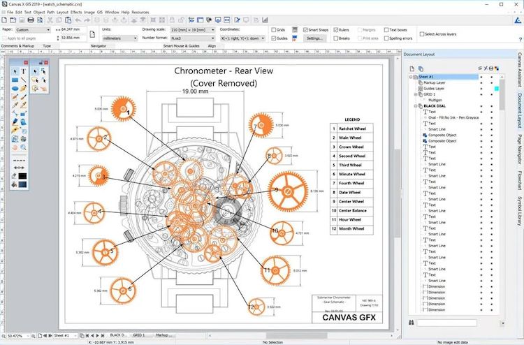 Canvas X Geo версия 20, сборка 911