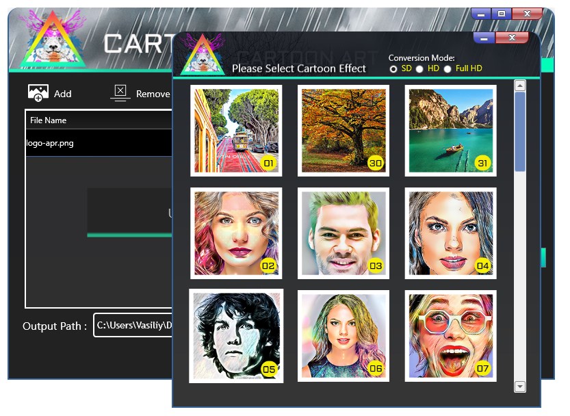 Партия 1.1: Искусство мультфильмов