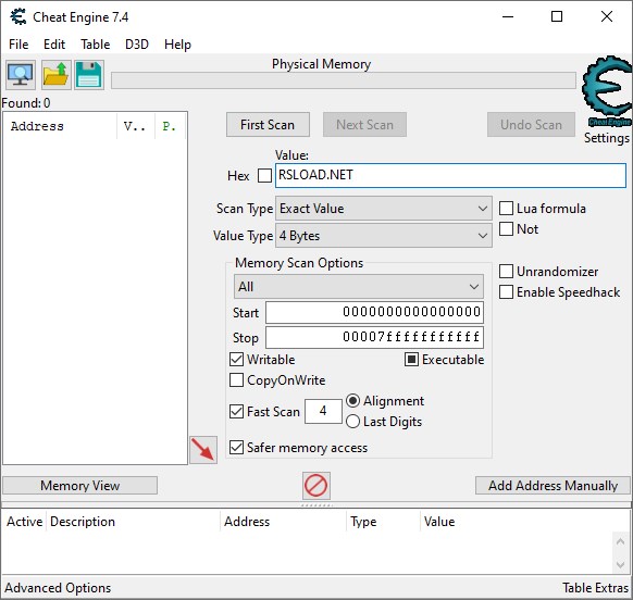 Cheat Engine 7.5 и Портативная Версия