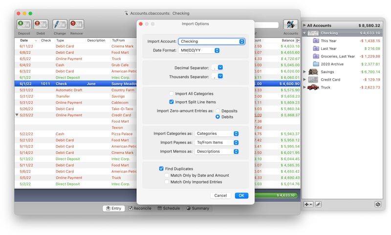CheckBook Pro версия 2.7.18