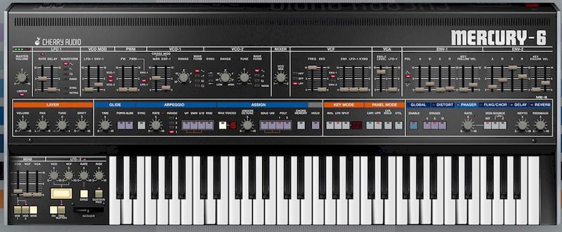 Cherry Audio Mercury-6 версия 1.0.5.84