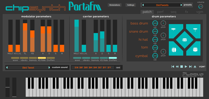 Chipsynth PortaFM версия 1.099